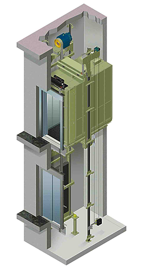 Machine Roomless (MRL)Elevator